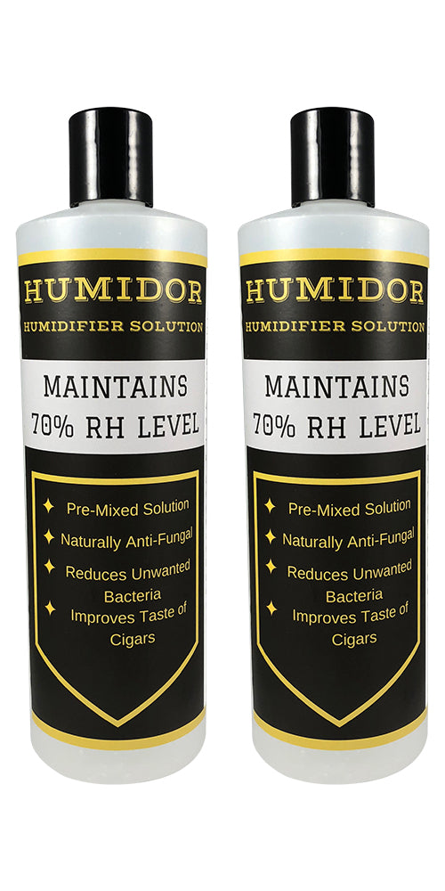 Humidor Solution (2 Pack, 16 oz) Propylene Glycol for Cigar Humidifiers