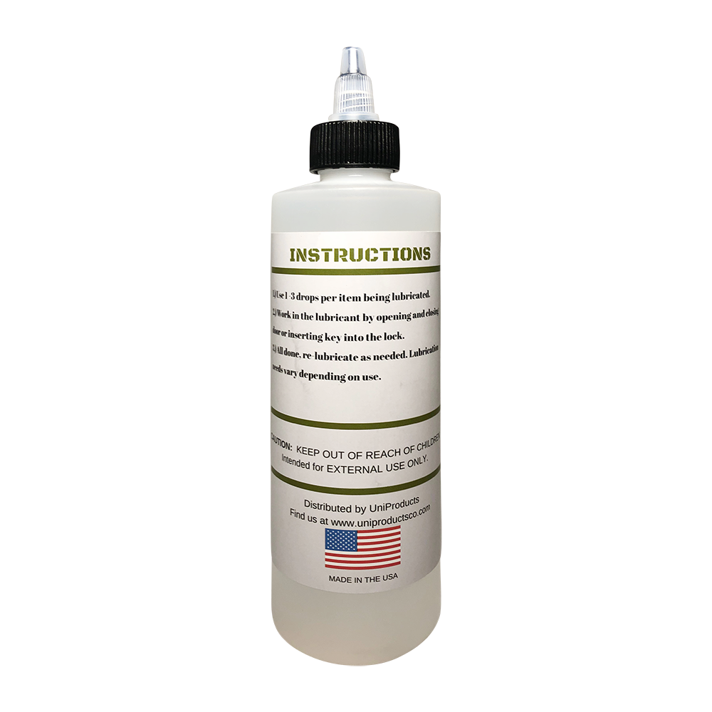 Door, Lock, and Hinge Lubricant - 8 Oz - Great For Sliding Doors, Gara UniProductsCo Door, Lock, and Hinge Lubricant - 8 Oz - Great For Sliding Doors, Gara UniProductsCo