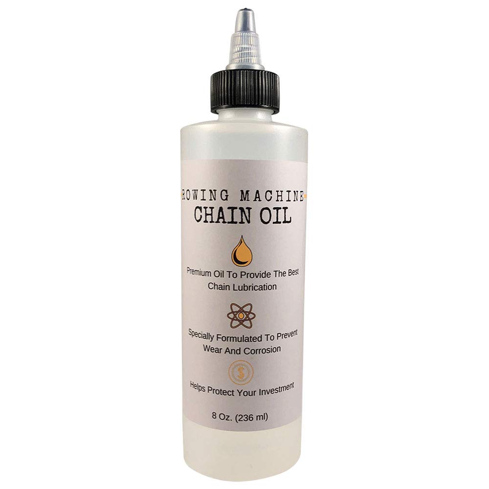 Unisport Concept 2 Rowing Machine Chain Oil - 8 oz - Premium Formula For Exercise Rower Chains - Compatible With Model D and Major Brands Unisport Concept 2 Rowing Machine Chain Oil - 8 oz - Premium Formula For Exercise Rower Chains - Compatible With Model D and Major Brands