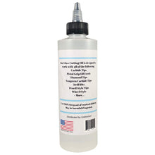 Load image into Gallery viewer, Premium Glass Cutting Oil (8 oz) Specially Formulated for Use with Any Glass Cutter Tool - Glass Cutter Oil for Glass Drill Bit, Mirror Cutting Tool, Tile Cutter &amp; Glass Cutting Tools