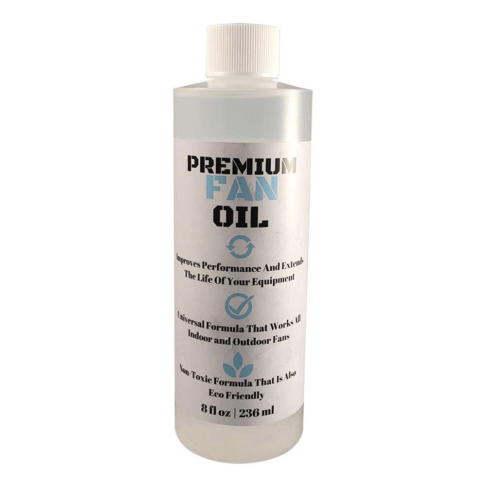 UniSport Ceiling Fan Oil - 8 oz - Premium lubricant for Box , Portable, Table, Ocolating, and Bladeless Fans