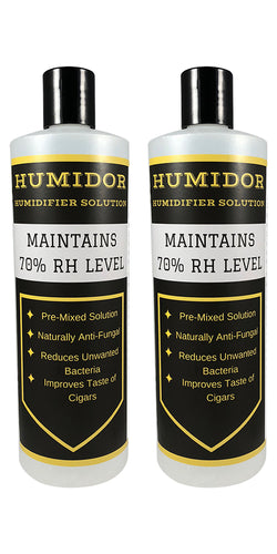 Humidor Solution (2 Pack, 16 oz) Propylene Glycol for Cigar Humidifiers
