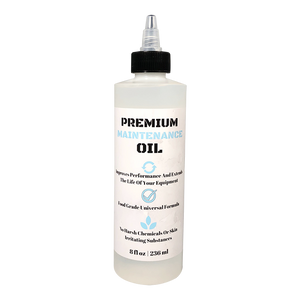 Premium Lubricating White Oil(8oz) for Electric Shavers, Hair Clippers, Hair Trimmers, Straight Razors With Anti-Rust Protection