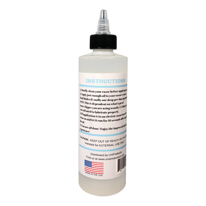 Premium Lubricating White Oil(8oz) for Electric Shavers, Hair Clippers, Hair Trimmers, Straight Razors With Anti-Rust Protection