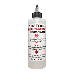 Air Tool Pneumatic Lubricant - 8 oz - Translucent Clear Air Tool Pneumatic Lubricant - 8 oz - Translucent Clear