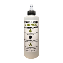 Load image into Gallery viewer, Door, Lock, and Hinge Lubricant - 8 Oz - Great For Sliding Doors, Garage Doors, Stiff Hinges, and Stuck Locks