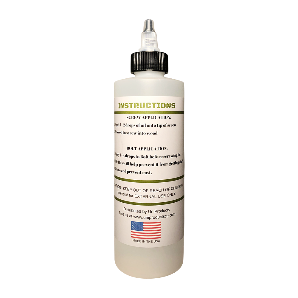 Premium Screw and Bolt Oil for Thread Lubricant With Rust Inhibitor, Anti-Seize, and Anti-Corrosion Formula